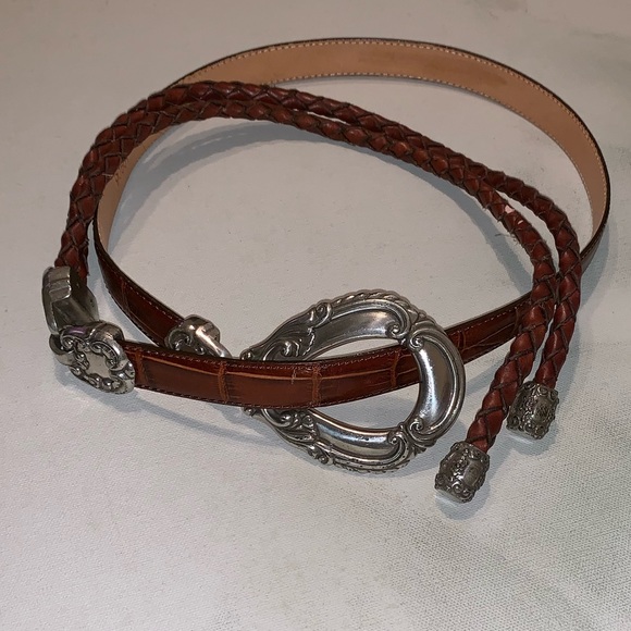 Vintage brown belt - Picture 4 of 8
